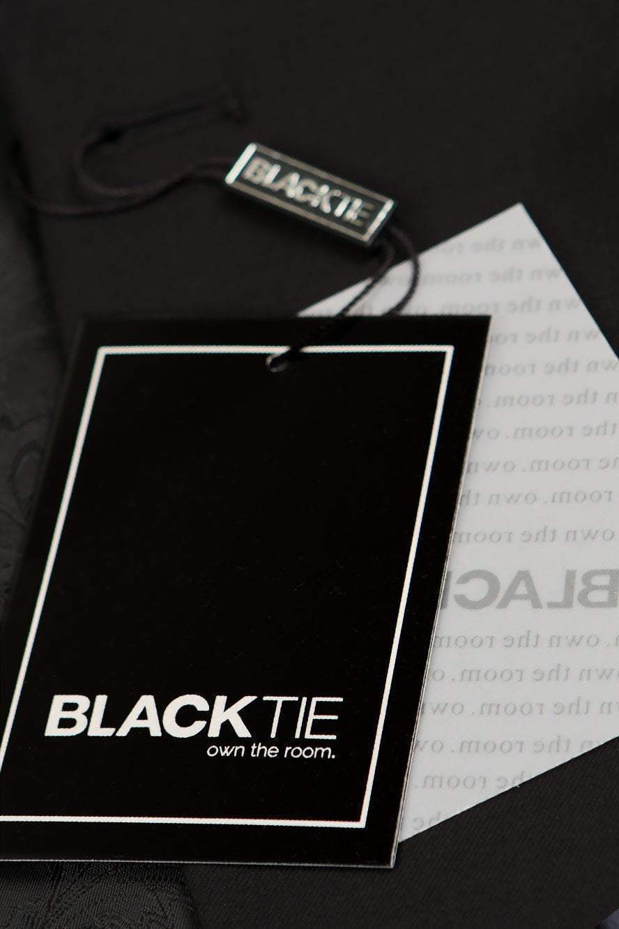 Chaqueta de Esmoquin Milan Negra Solapa Peak